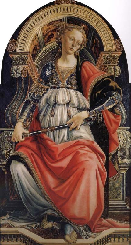 Sandro Botticelli Courage oil painting image